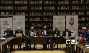 ورشة عمل في تركيا لتأهيل واستعادة مكتبة حلب الوقفية - 12 حزيران 2025 (عنب بلدي/ يوسف حمص)