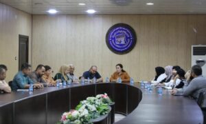اجتماع لـ"الإدارة الذاتية" في الرقة شمالي سوريا لمناقشة تشكيل لجنة للاشراف على امتحانات الشهادتين الثانوية والإعدادية - 10 حزيران 2025 (الإدارة الذاتية/ فيسبوك)