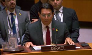 المندوب الدائم لإسرائيل لدى الأمم المتحدة السفير داني دانون - 23 تموز 2025 (الأمم المتحدة)