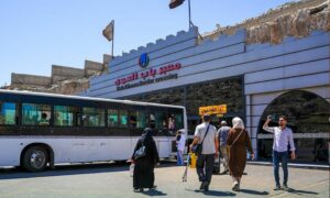 مسافرون سوريين في معبر باب الهوى- 7 تموز 2025 (الهيئة العامة للمنافذ البرية والبحرية)