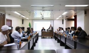 ورشة عمللوزارة الإعلام مع المؤسسات الإعلامية لبحث شروط ترخيص المؤسسات الإعلامية - 26 حزيران 2025 (وزارة الإعلام/ فيسبوك)