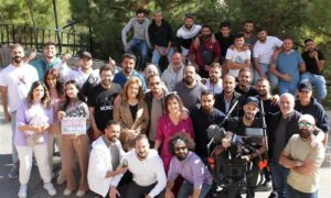 انتهاء تصوير مسلسل "يا أنا يا هي" في دمشق - 27 تشرين الثاني 2024 (أمل عرفة/ انستغرام)
