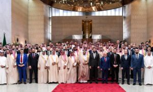 اختتام أعمال المنتدى الاستثماري السوري- السعودي في قصر الشعب بدمشق- 24 تموز 2025 (سانا)