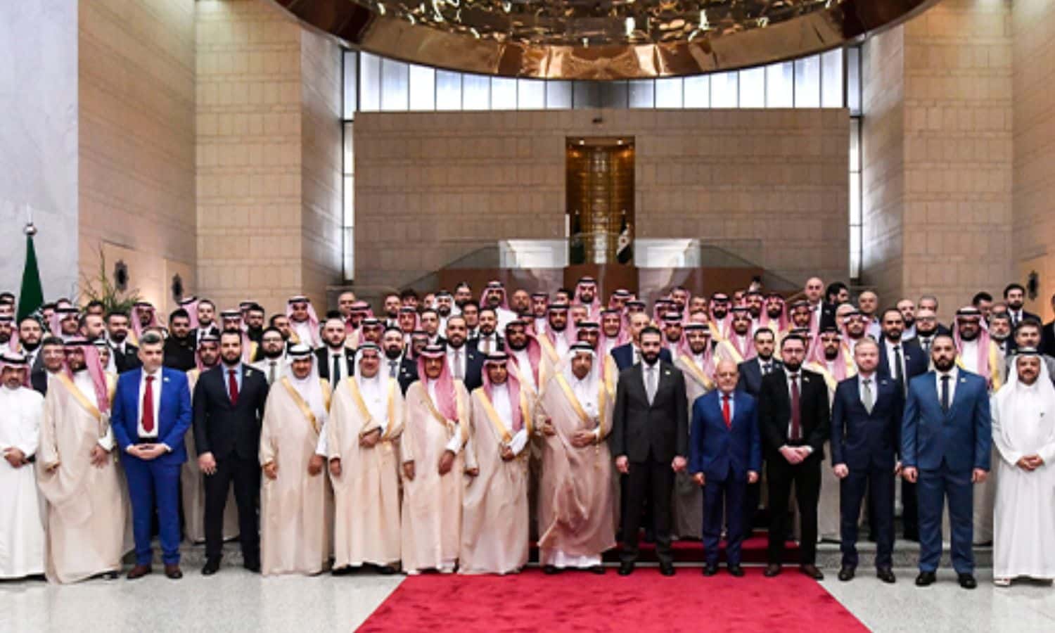 اختتام أعمال المنتدى الاستثماري السوري- السعودي في قصر الشعب بدمشق- 24 تموز 2025 (سانا)