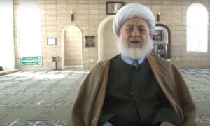 الشيخ غزال غزال خلال تقديمه برنامج هدى شهر رمضان - 20 أذار 2024 (قناة أوغاريت)