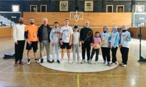 فريق نادي الشرطة للريشة الطائرة - 21شباط 2025 (اتحاد الريشة الطائرة/ فيسبوك)
