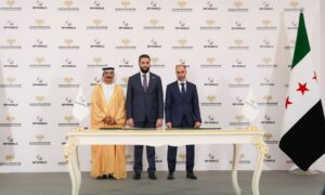توقيع اتفافية بين هيئة المنافذ البرية والبحرية و شركة موانئ دبي العالمية - 13 تموز 2025 (الهيئة العامة للمنافذ البرية والبحرية)