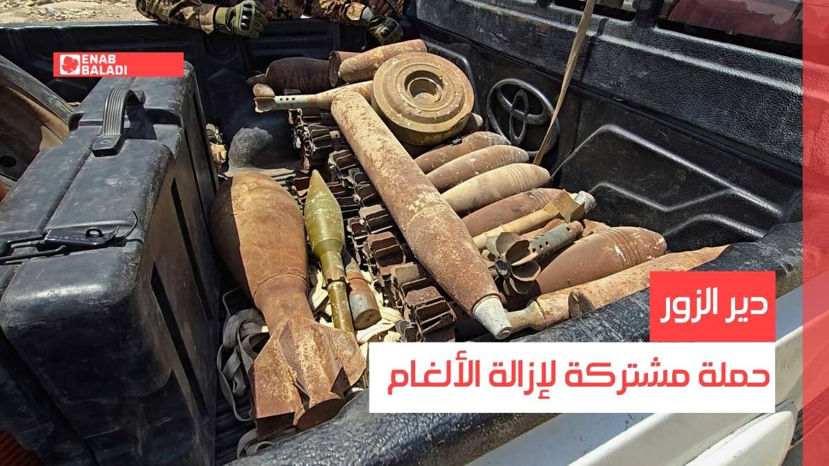 دير الزور.. حملة مشتركة لإزالة الألغام