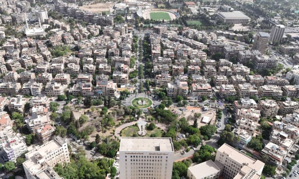 ساحة السبع بحرات بدمشق - 14 أيار 2025 (EPA)