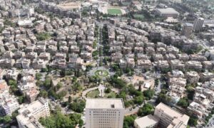 ساحة السبع بحرات بدمشق - 14 أيار 2025 (EPA)
