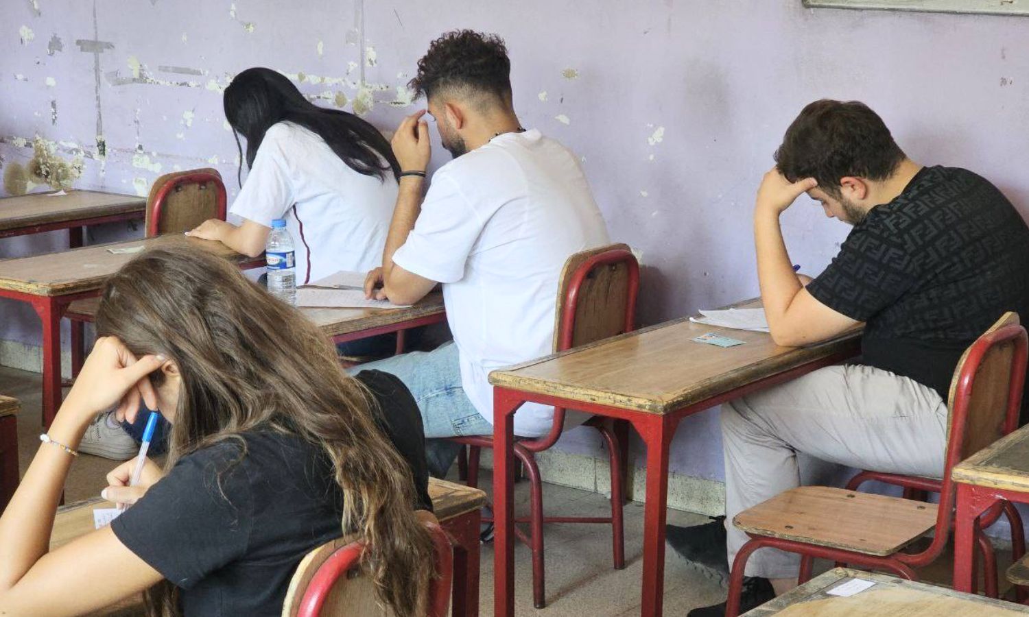 الامتحانات الثانوية في سوريا (وزارة التربية والتعليم/ فيس بوك)
