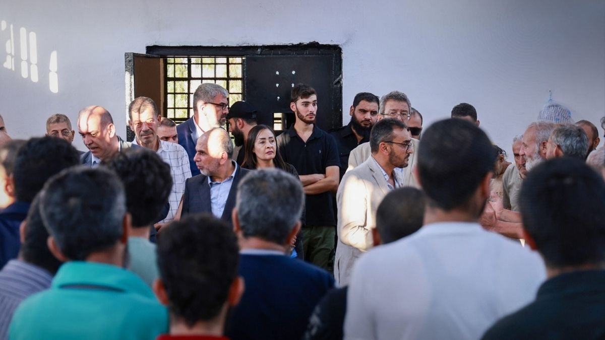 جولة ميدانية لـ اللجنة الوطنية للتحقيق بأحداث السويداء - 25 آب 2025 (سانا)