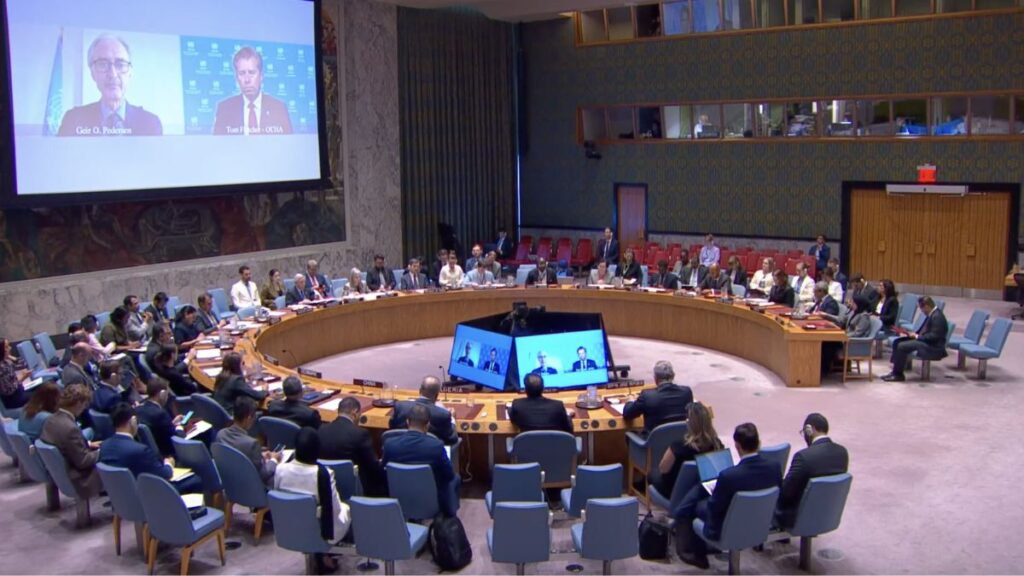المبعوث الأممي إلى سوريا يحذر من تجدد الصراع في السويداء أمام مجلس الأمن - 21 آب 2025 (الأمم المتحدة)