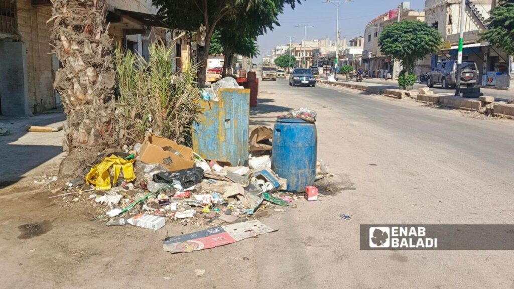شارع في مدينة الحراك في ريف درعا الشرقي - 21 تموز 2025 (عنب بلدي/ محجوب الحشيش)