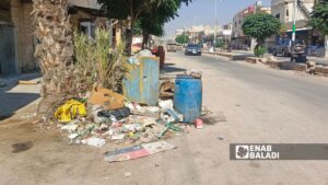 شارع في مدينة الحراك في ريف درعا الشرقي - 21 تموز 2025 (عنب بلدي/ محجوب الحشيش)