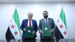 اتفاقية بين وزارة التعليم العالي والبحث العلمي ووزارة العدل لفتح فرص الماجستير لقضاة وخريجي المعهد العالي للقضاء - 29 تموز 2025 (مظهر الويس/ إكس)
