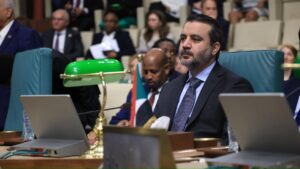 وزير الخارجية والمغتربين أسعد الشيباني يشارك في أعمال الدورة الـ164 لمجلس جامعة الدول العربية - 4 أيلول 2025 (وزارة الخارجية/ فيسبوك)