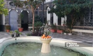 بيت فخري البارودي أحد أشهر البيوت الدمشقية - 22 شباط 2025 (عنب بلدي/كريستينا الشماس)
