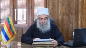 الرئيس الروحي لطائفة الموحدين الدروز حكمت الهجري - 9 آب 2025 (الرئاسة الروحية/فيسبوك)