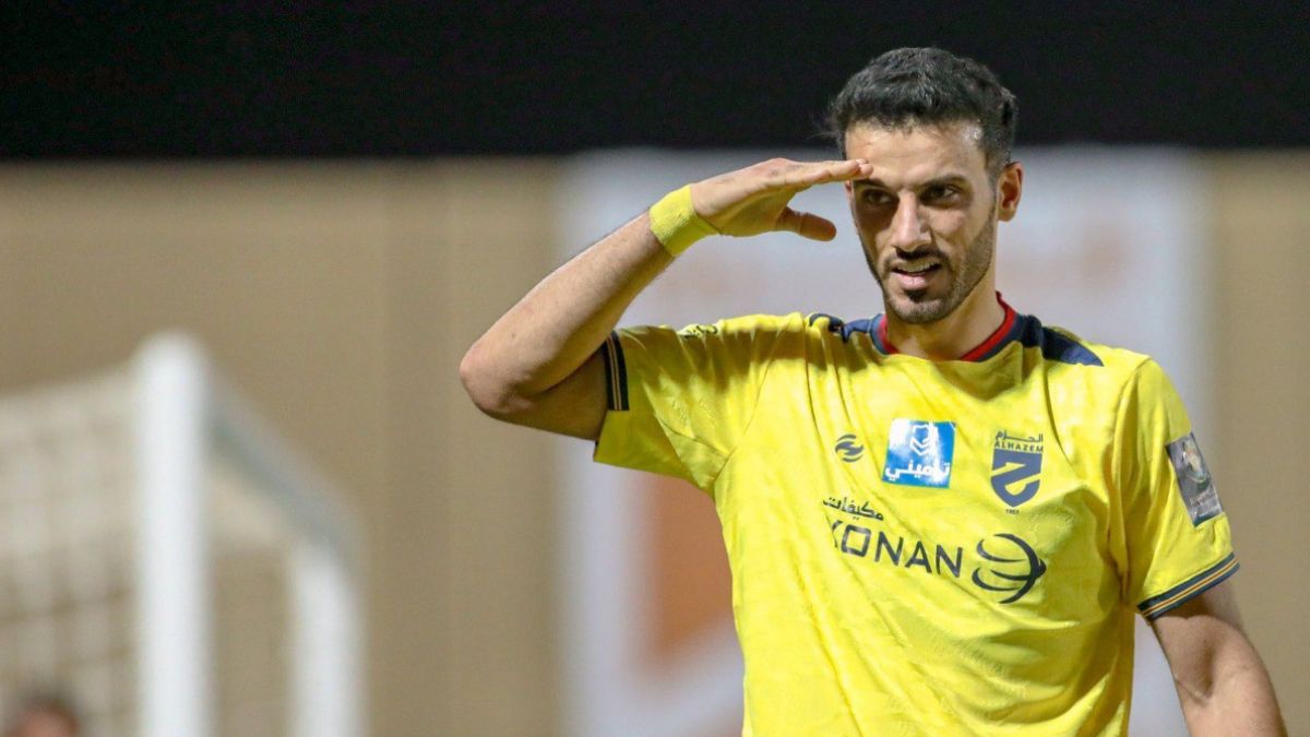 عمر السومة ضد نيوم في كأس الملك السعودي 23 أيلول 2025 ( حسين مصطفى/ فيسبوك)