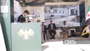 جناو وزارة الاقتصاد والصناعة السورية المشارك في مهرجان "تكنوفيست" في تركيا - 17 أيلول 2025 (عنب بلدي)