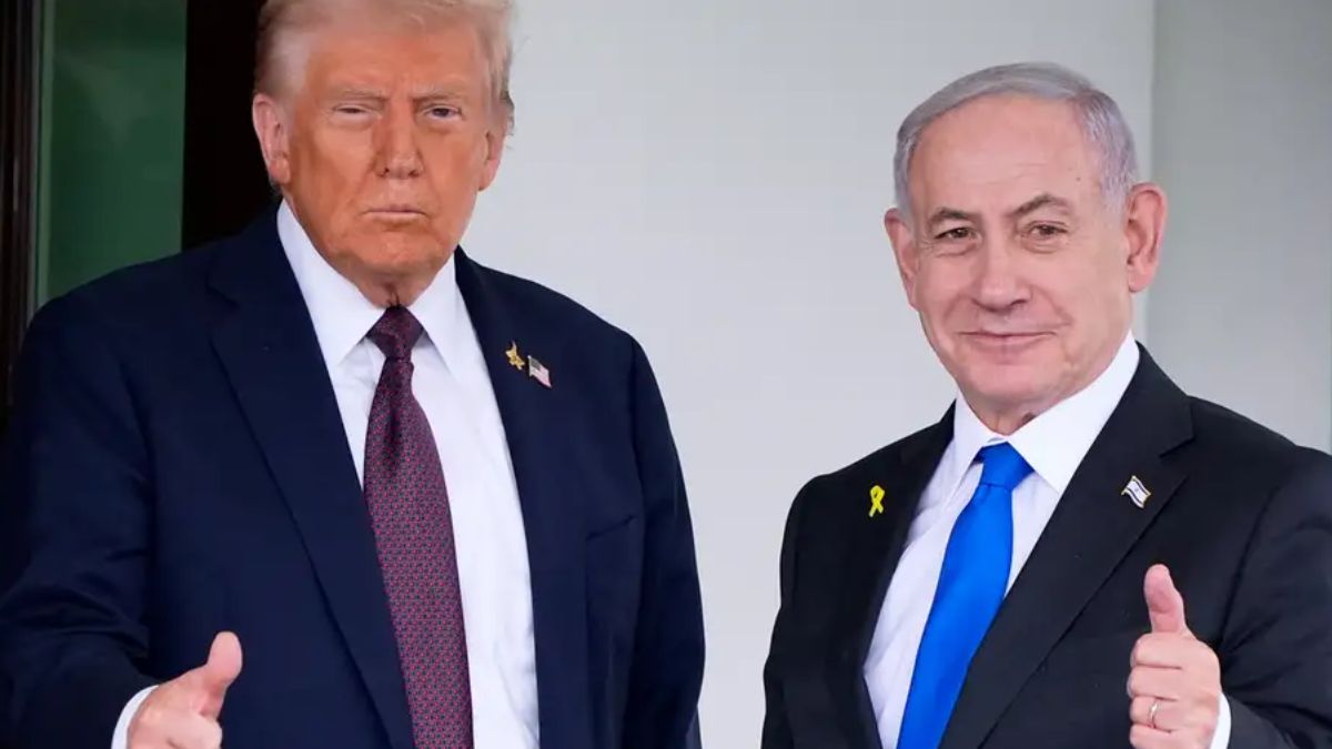 أعلن البيت الأبيض عن خطة الرئيس الأمريكي دونالد ترامب بشأن إنهاء الحرب بين إسرائيل وحماس والحكم في غزة (Alex Brandon/AP Photo/dpa/picture alliance)