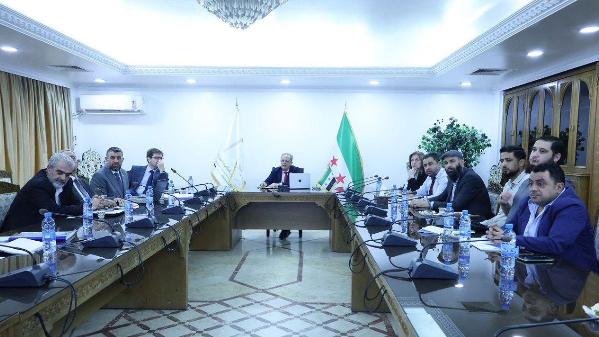 لجنة المفاضلة العامة تعقد اجتماعها الأول برئاسة وزير التعليم العالي والبحث العلمي مروان الحلبي - 3 أيلول 2025 (التعليم العالي/تلجرام)