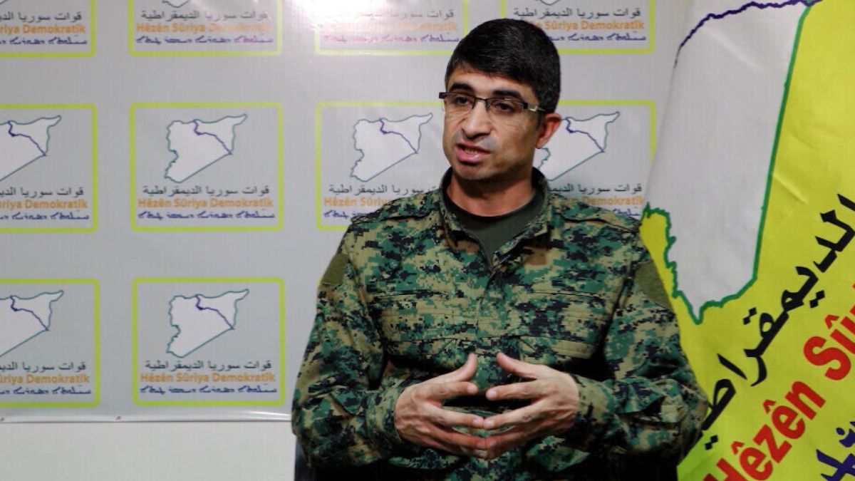 مدير المركز الإعلامي في قوات سوريا الديمقراطية، فرهاد شامي، 30 كانون الأول 2024 (ANF)