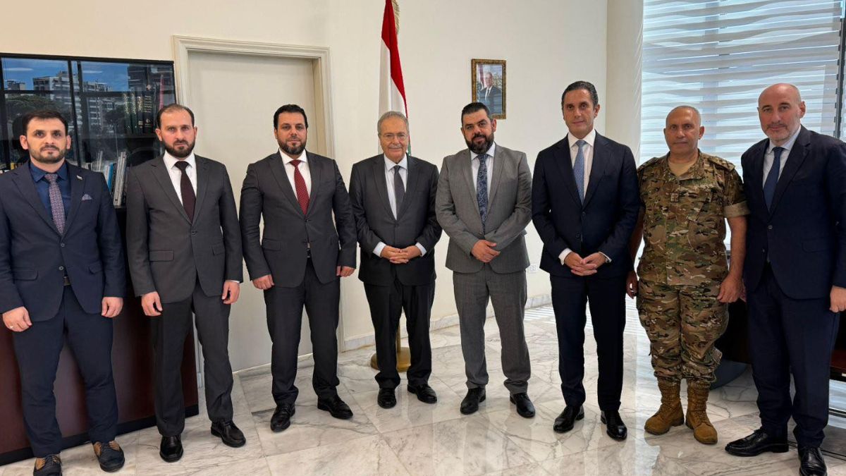 بحث الوفد السوري القضايا العالقة بين سوريا ولبنان من بينها ملف المعتقلين والنازخين 1 أيلول 2025 (محمد يعقوب العمر/ فيسبوك)