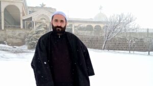 قائد "تجمع أحرار جبل العرب" الشيخ سليمان عبد الباقي - 6 شباط 2025 (سليمان عبد الباقي/ فيسبوك)