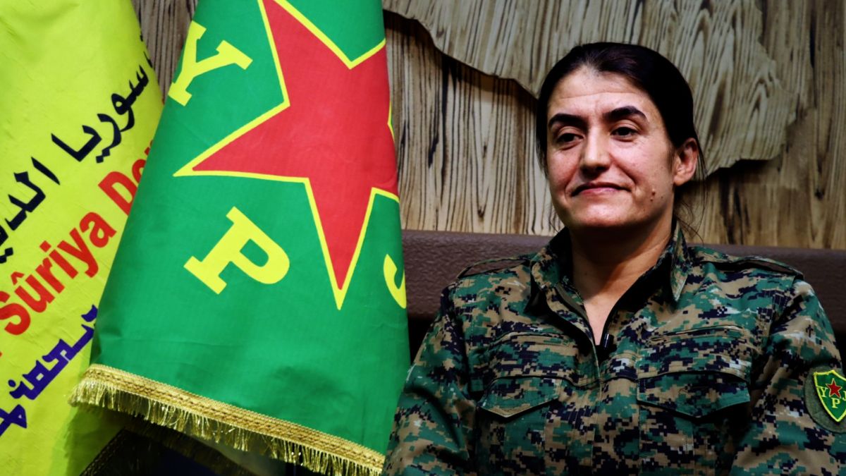 القيادية في "قسد" وقائدة وحدات حماية المرأة روهلات عفرين - 9 شباط 2025 (هاوار)