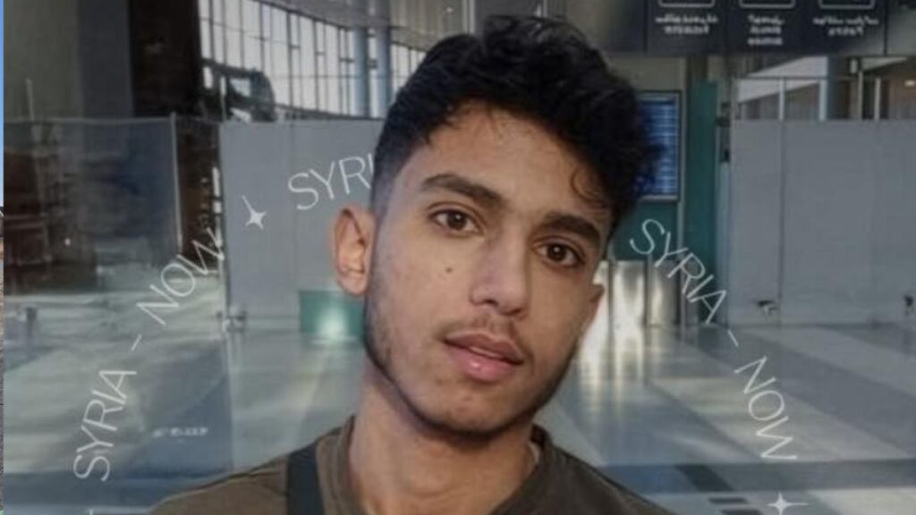 الشاب السوري محمد أحمد سليمان حسن ـ 27 تشرين الأول 2025 (المعتصم الكيلاني)