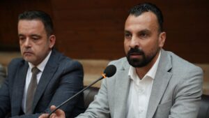 محمد الضامن خلال مؤتمر تكريم منتخب سوريا لألعاب القوى 7 تشرين الأول 2025 (الاتحاد العربي السوري لألعاب القوى / فيسبوك) محمد الضامن خلال مؤتمر تكريم منتخب سوريا لألعاب القوى 7 تشرين الأول 2025 (الاتحاد العربي السوري لألعاب القوى / فيسبوك)