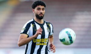 أيهم أوسو مع نادي شارلروا البلجيكي - 8 من تشرين الثاني 2024 (dhnet sports)