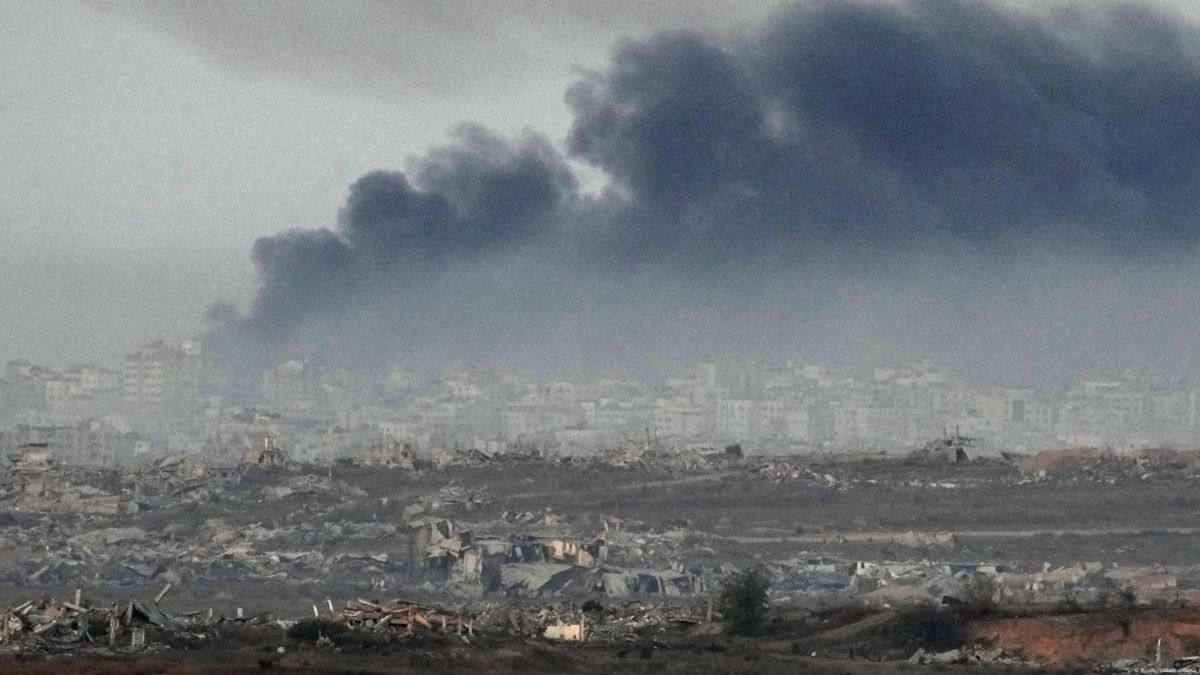 غزة مدمرة بعد عامين على بدء العمليات العسكرية (Kyodo/picture alliance)