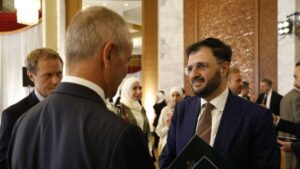 انطلاق أعمال منتدى الاستثماري السوري الفرنسي لبحث فرص تنشيط الاستثمار والشراكات الاقتصادية - 2 تشرين الأول 2025 (الاتصالات/فيسبوك)