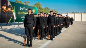 حفل تخريج الدفعة الأولى من دورة إعداد المدربين ضمن مسار تطوير الكوادر الأمنية في وزارة الداخلية - 16 أيلول 2025 (وزارة الداخلية/فيسبوك)