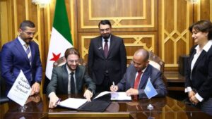 وزارة العدل توقع مذكرة تفاهم مع منظمة التنمية السورية بدمشق - 1 تشرين الأول 2025 (وزارة العدل)