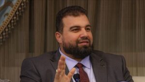 محافظ السويداء من مقابلة أجراها مع وكالة الأناضول التركية - 24 نيسان 2025 (الأناضول)