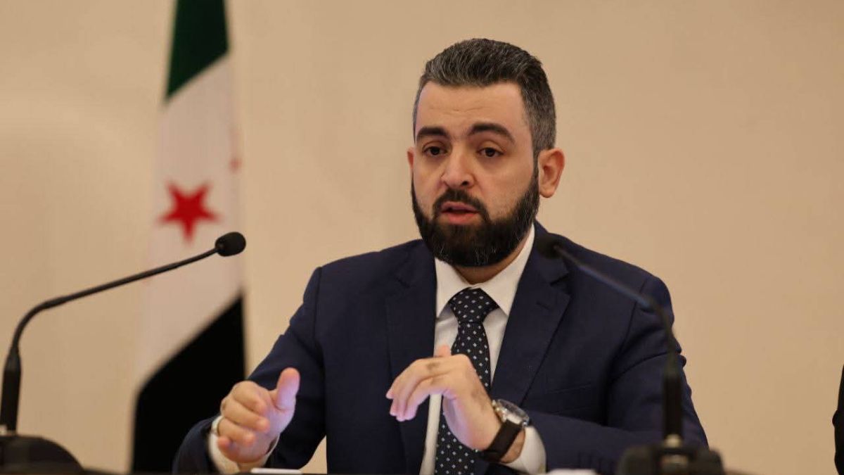 وزير الإدارة المحلية والبيئة السوري، محمد عنجراني - 7 تشرين الأول 2025 (وزارة الإدارة المحلية والبيئة)