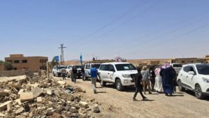 بعثة مشتركة بين الوكالات بقيادة مكتب تنسيق الشؤون الإنسانية (OCHA) إلى محافظة السويداء - 19 آب 2025 (OCHA) 