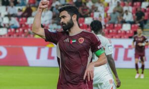 عمر خريبين مع الوحدة الإماراتي - 24 أيلول 2025 (Alwahda fc)

