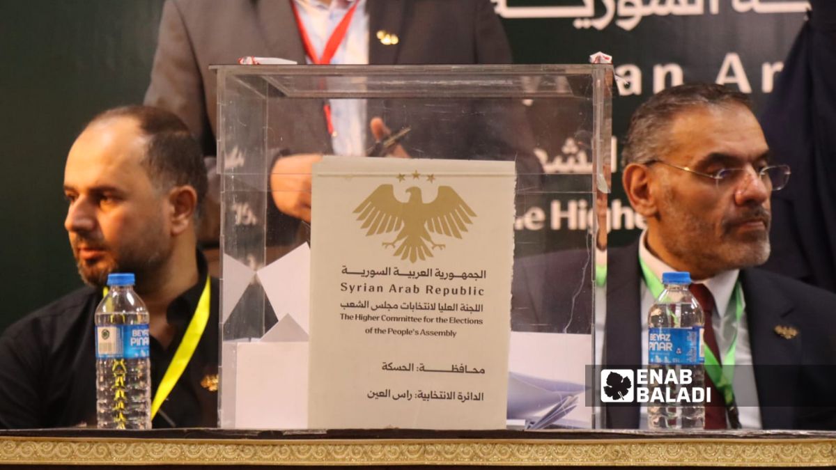 انتخابات مجلس الشعب في رأس العين - 23 تشرين الأول 2025 (عنب بلدي / حسين شعبو)