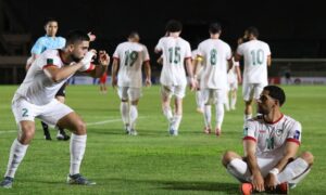 منتخب سوريا ضد ميانمار في تصفيات كأس آسيا - 14 تشرين الأول 2025 (SFA / فيسبوك)
