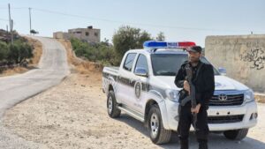 عناصر أمنية في منطقة جبل السماق في ريف إدلب - 18 تموز 2025 (محافظة إدلب)
