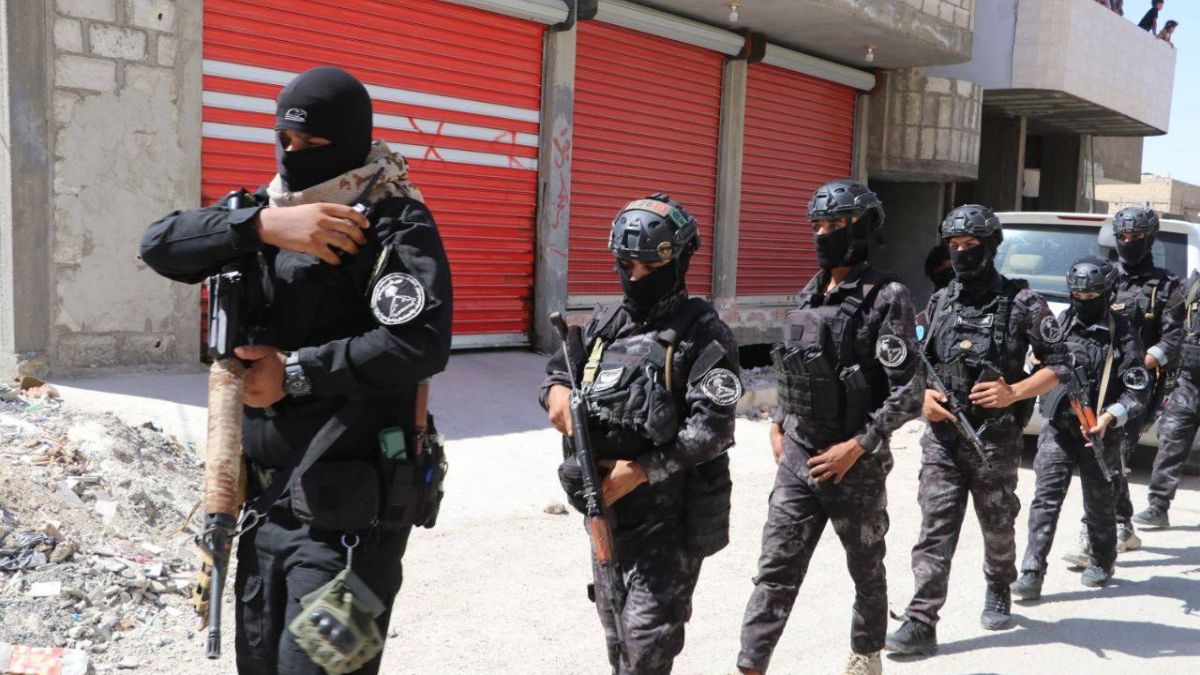 قوات "قسد" تقوم بحملة لتمشيط الحسكة من تنظيم "الدولة" - 30 آب 2025 (المركز الإعلامي لقوات سوريا الديمقراطية/تلغرام)