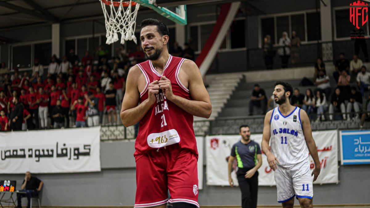 حمص الفداء يتغلب على الشبيبة 2 تشرين الثاني 2025 (نادي الوثبة الرياضي / فيسبوك)