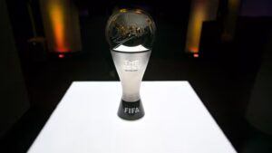 مجسم جائزة أفضل لاعب في العالم 6 تشرين الأول 2025 (FIFA)