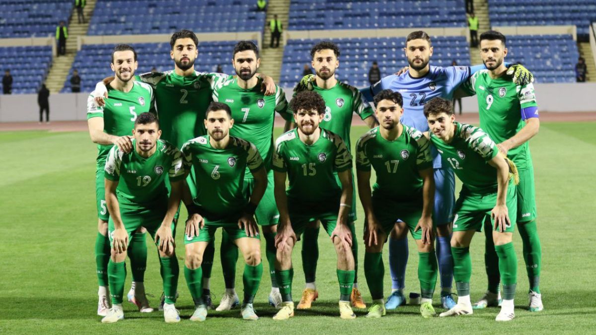 منتخب سوريا ضد أفغانستان 10 حزيران 2025 (SFA)