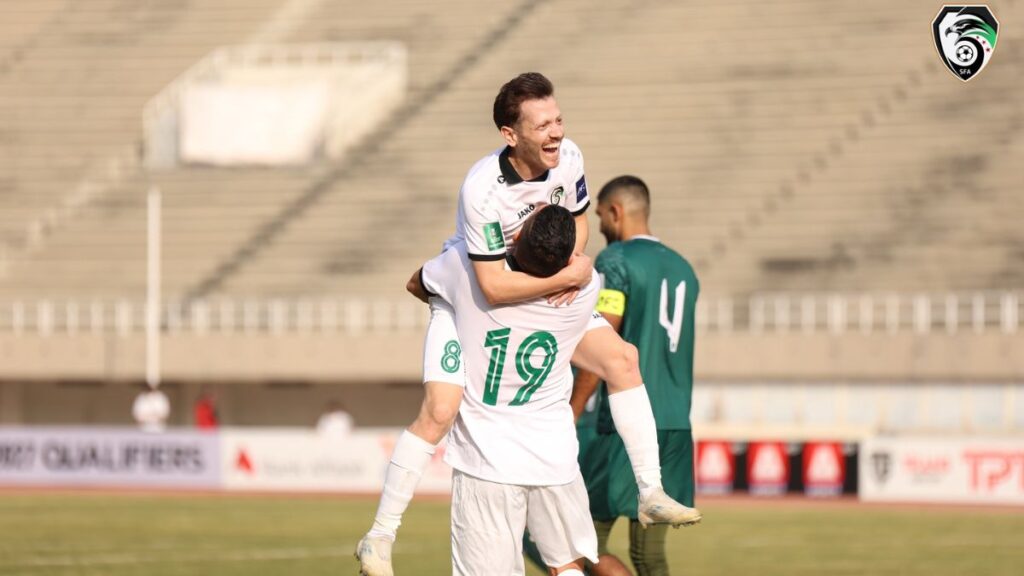 منتخب سوريا يتغلب على باكستان 18 تشرين الثاني 2025 (SFA / فيسبوك)